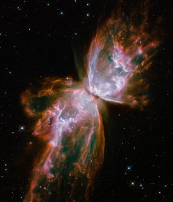 Butterfly Nebula NGC 6302 (Hubble)
